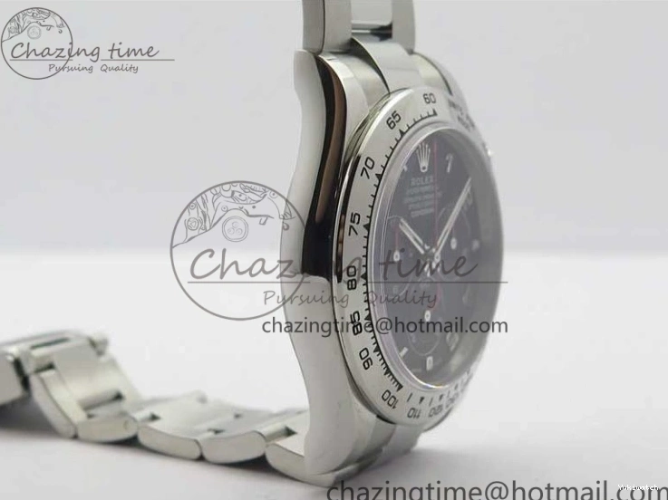 Bracelet Edition 1:1 Daytona Case 116509 Best SS 904L Dial and Noob Black SS SA4130 V3 0513